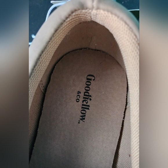 Goodfellow & Co Men's Liam size 7 loafers sneakers casual slip on taupe tan NWT - Picture 6 of 8